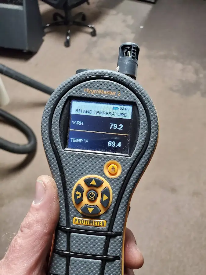 Moisture meter humidity assessment for Fire & Smoke Damage Restoration in Waldoboro